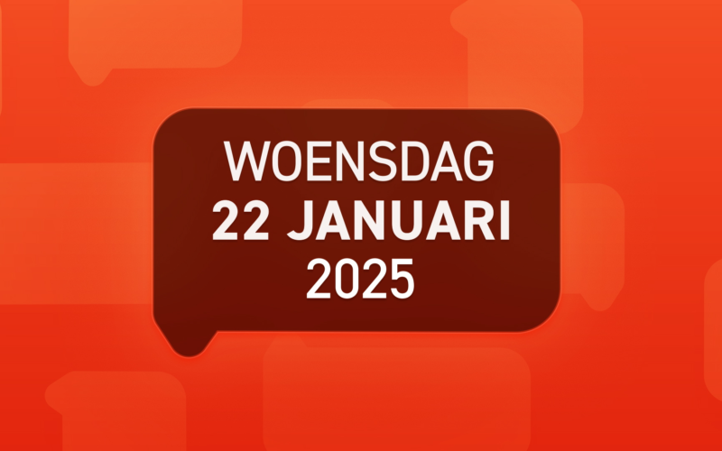 1 T Vandaag streamstill 20250122