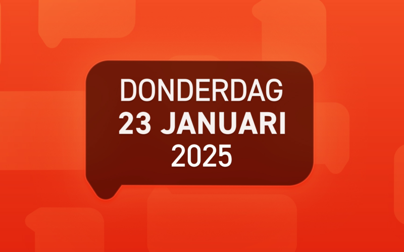 1 T Vandaag streamstill 20250123