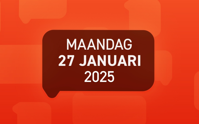 1 T Vandaag streamstill 20250127