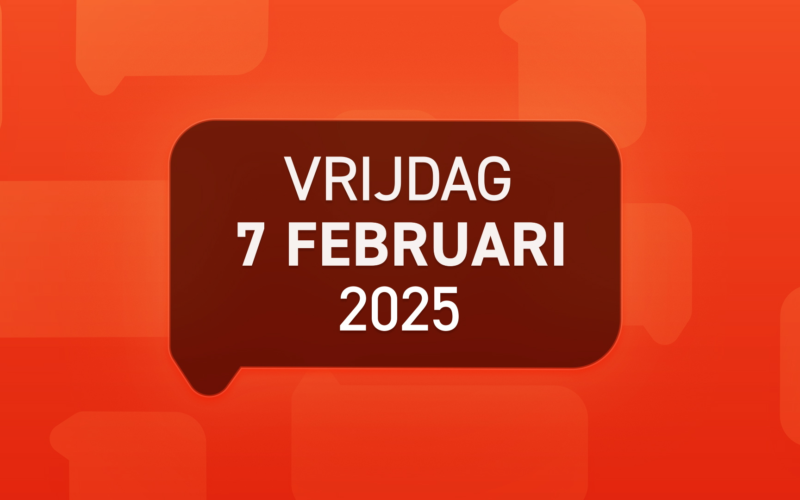 1 T Vandaag streamstill 20250207