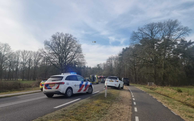 20250221 N737 Ongeval Enschede Traumahelikopter