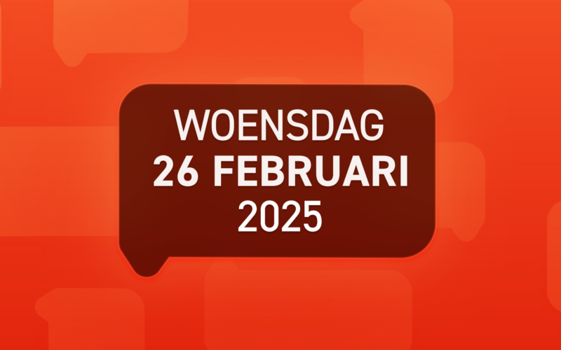 1 T Vandaag streamstill 20250226