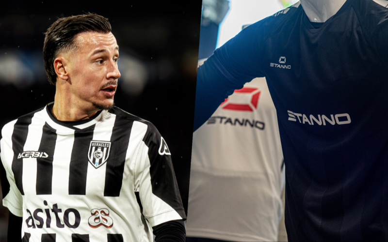 STANNO NIEUWE SHIRTSPONSOR HERACLES