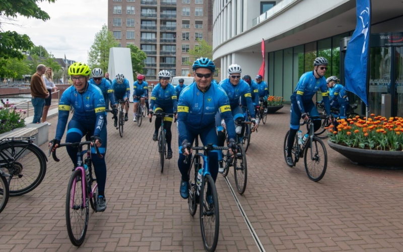 Vertrek Ruiten Drie naar Wageningen 4 mei