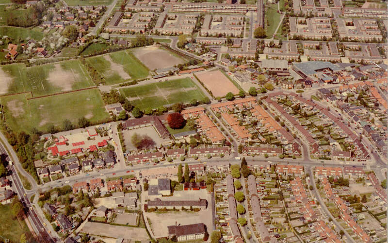 Luchtfoto wilbert achilles museum hengelo
