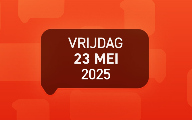 1 T Vandaag streamstill 20250523