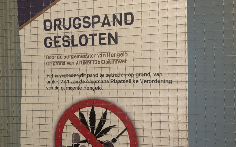 IMG 0296 drugspand gesloten algemene foto poster v1