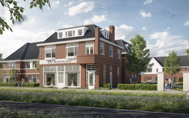 Tekeningen nieuwe wijk rondom Assinkhof Nieuw Wonen Twente 3