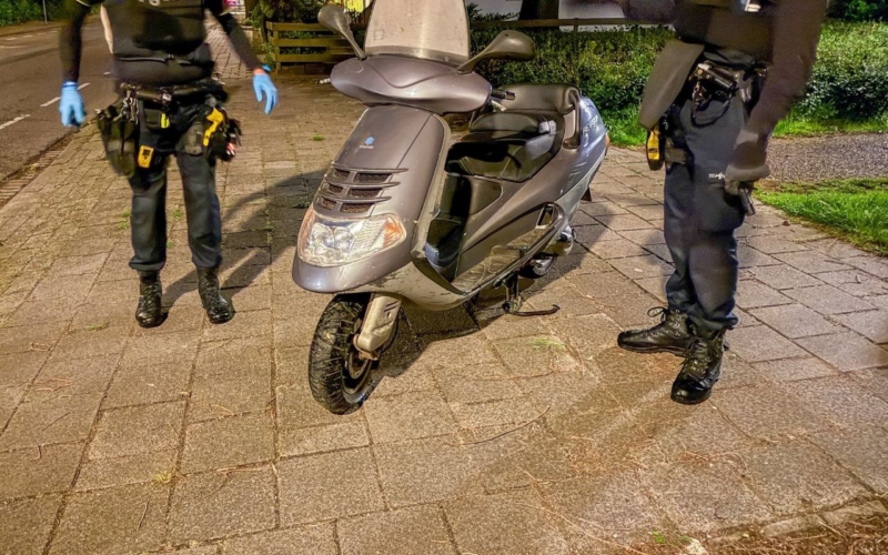 scooter - politie