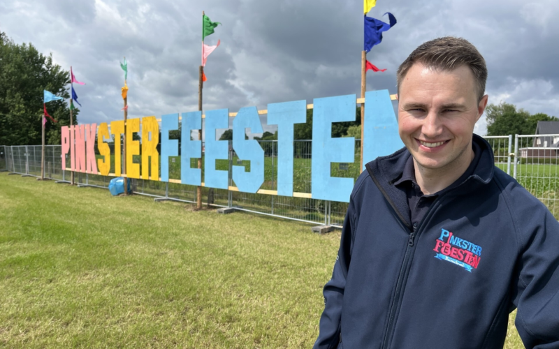 Nick Wolf Voorzitter Pinksterfeesten Bornerbroek