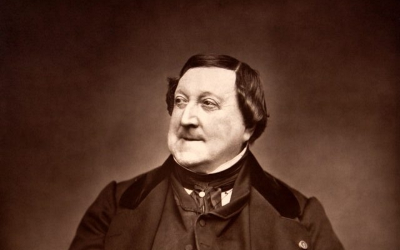 Gioacchino Rossini in 1865