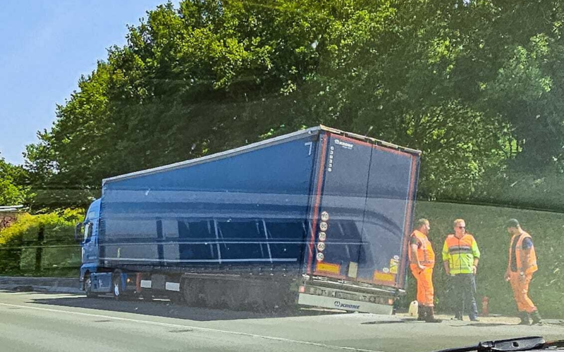 250613 file hengelo brand vrachtwagen