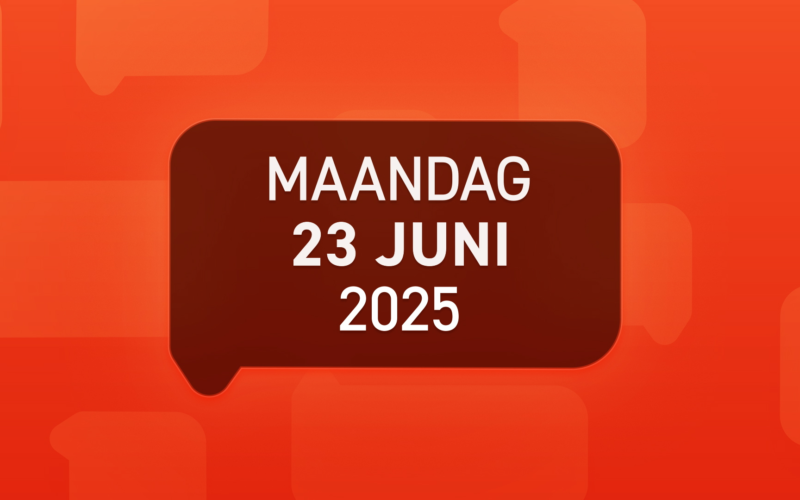 1 T Vandaag streamstill 20250623