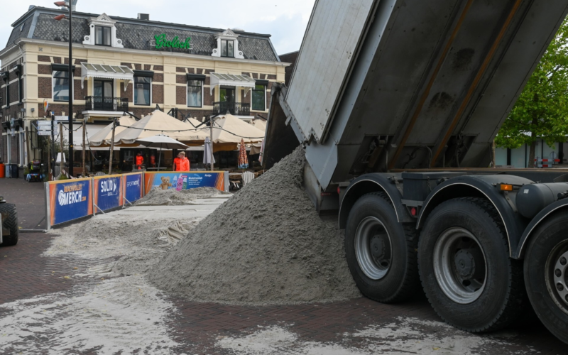 Opbouw Almelo Beach