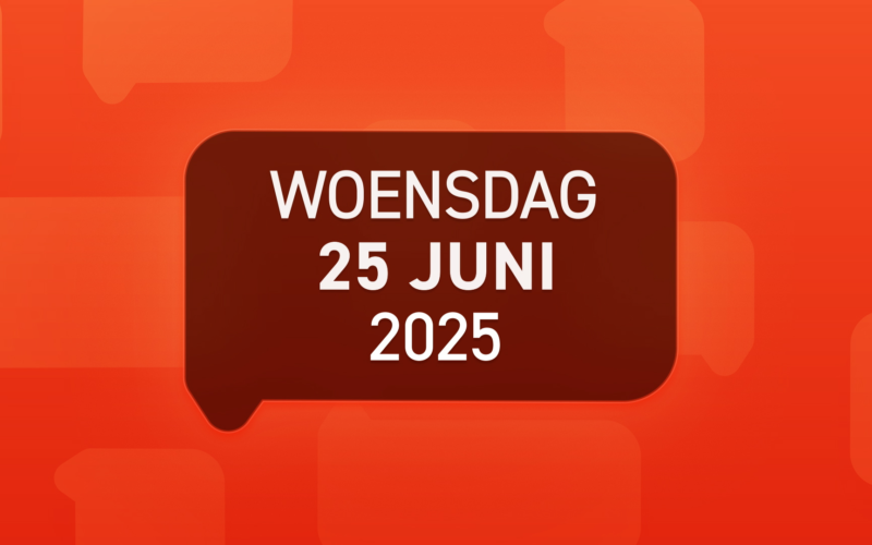 1 T Vandaag streamstill 20250625