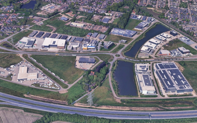 Foto google earth westermaat de veldkamp