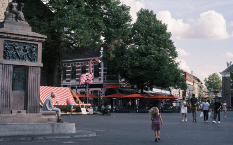 Oude Markt Ernst Bergboer fontein