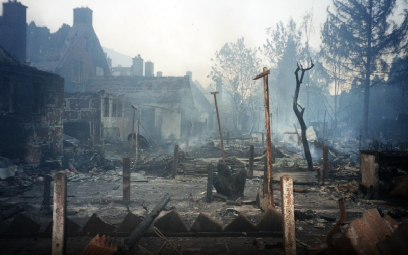 vuurwerkramp - Roombeek - verwoesting