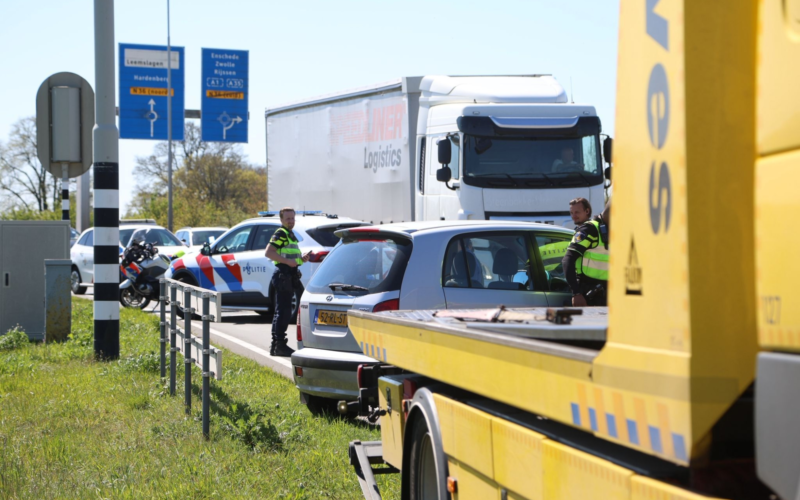 Verkeerschaos Almelo