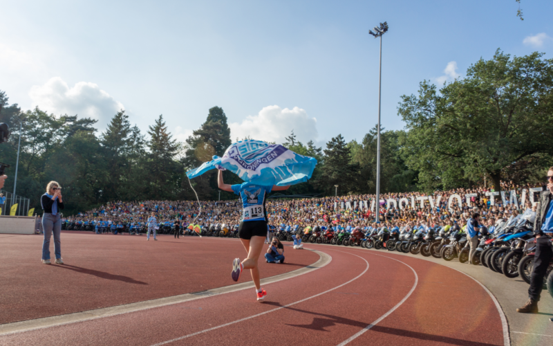 Finish Lianne Weber batavierenrace