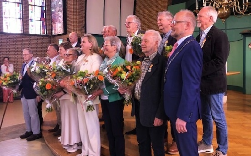 Lintjesregen Oldenzaal 2026 Groepsfoto