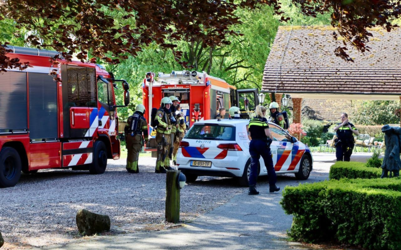 Brand in hotel de Lutte