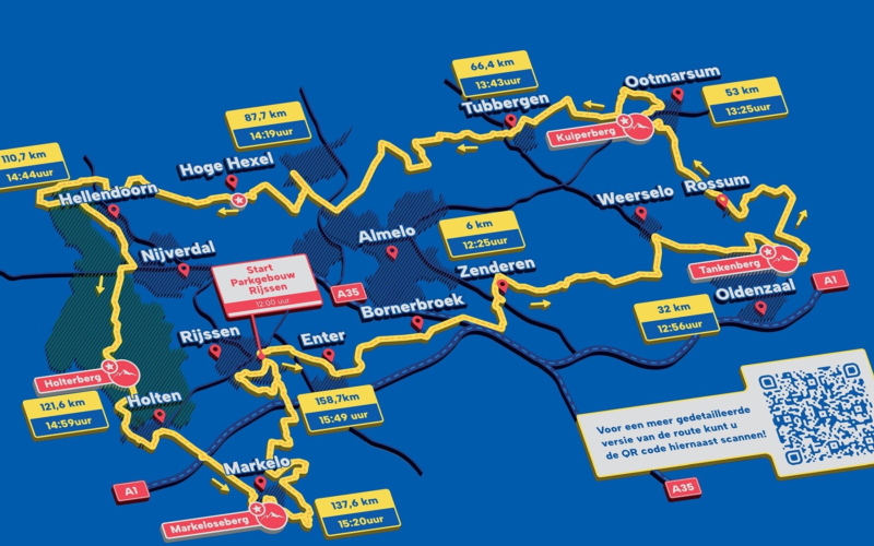Route ronde van overijssel 2026 pas