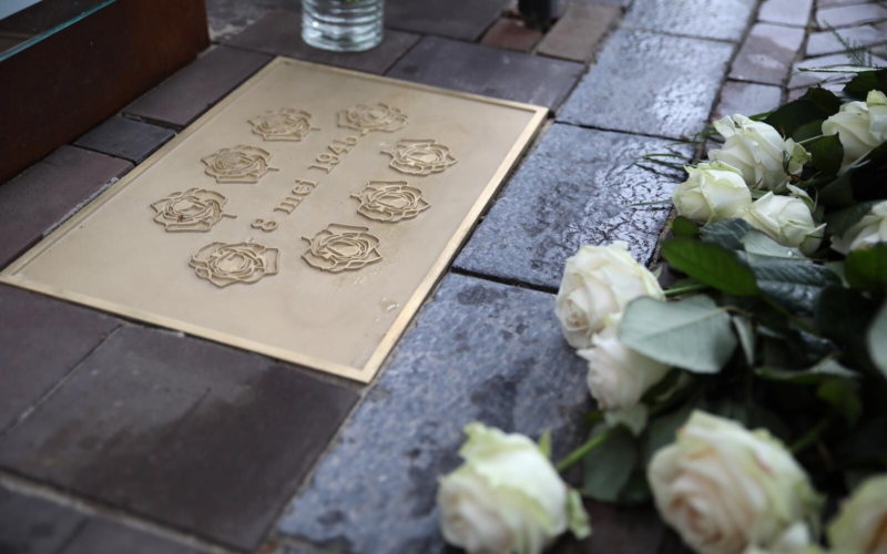 Stil verdriet monumentje