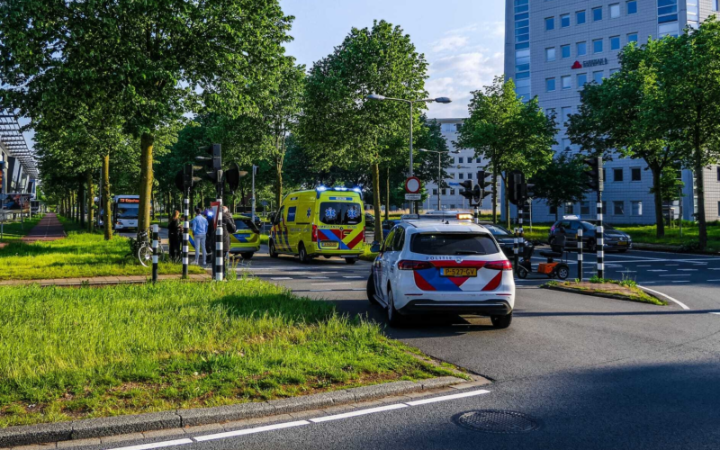 Ongeluk wethouder beversstraat enschede fietsbezorger