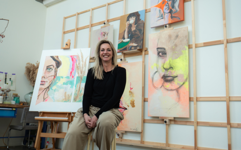 Anke Laarhuis Open Atelier Weekend Enschede Robson pand Studio Swung