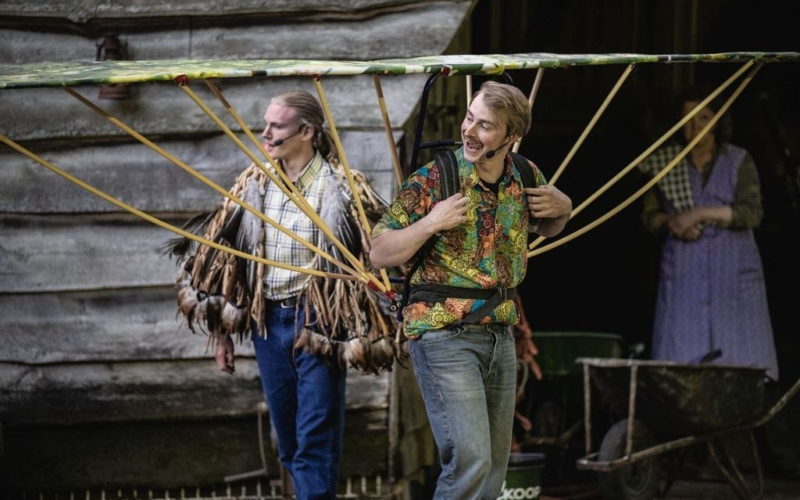 Los van de groond vliegen 1