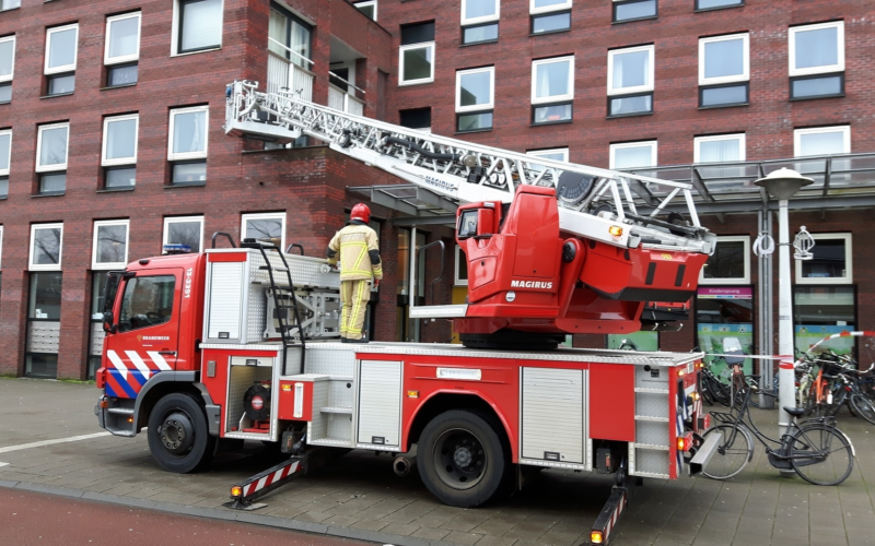 Hoogwerker brandweer