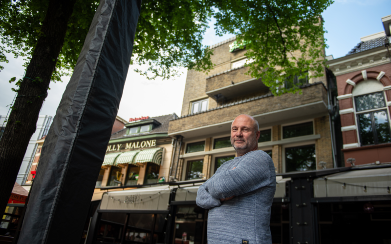 Stadscafe Blauw Enschede Harold Scheffel