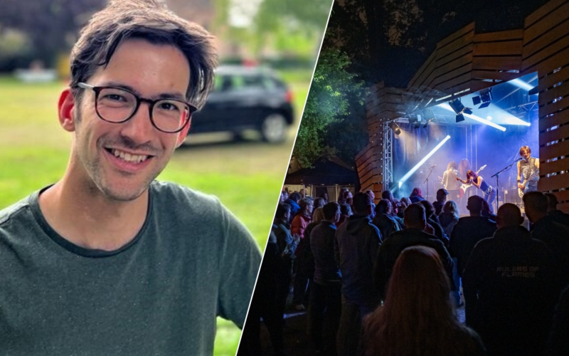 Thijmen de Groot en Bam festival