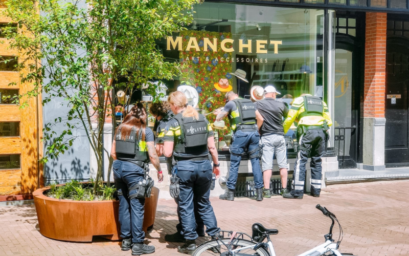 politie - binnenstad - scherfvest