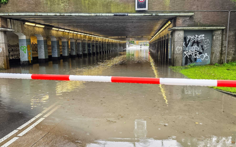 20260531 Prinsessetunnel noodweer regenbui overstroming Enschede 2