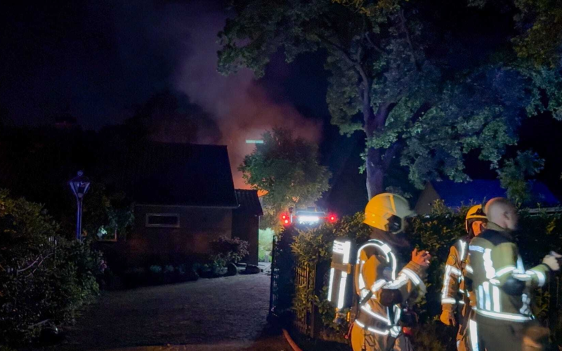 Brand Enschede pompstationweg