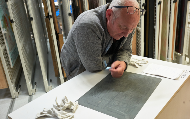 Edwin Plokker - MuseumFabriek - drukplaat