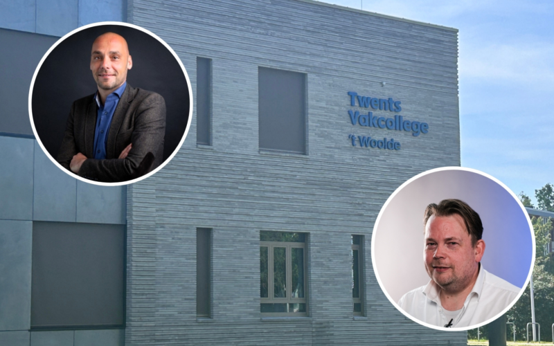 Twents Vakcollege het Woolde met portretten