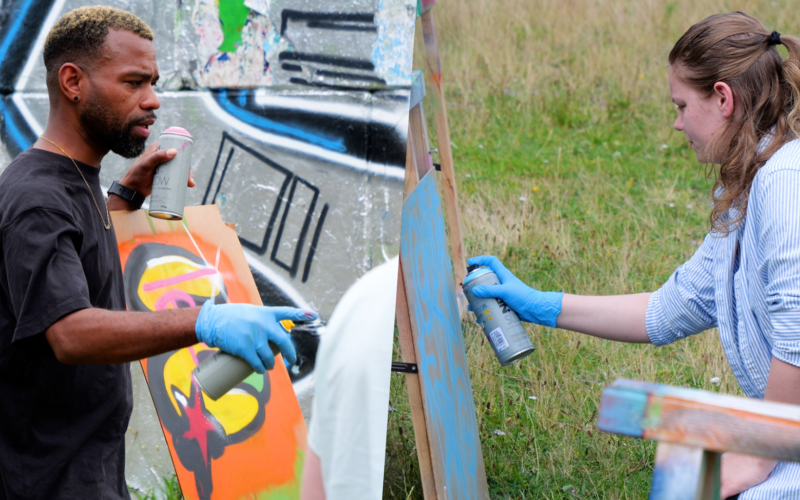 GRAFFITI WORKSHOP STUDIO15 AFBEELDING