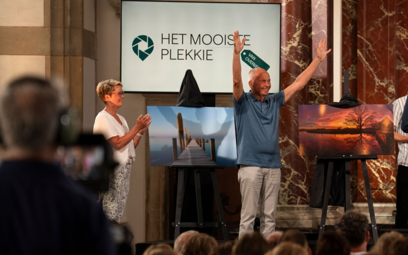 Gerrit Kosters wint de finale van Het Mooiste Plekkie van Overijssel