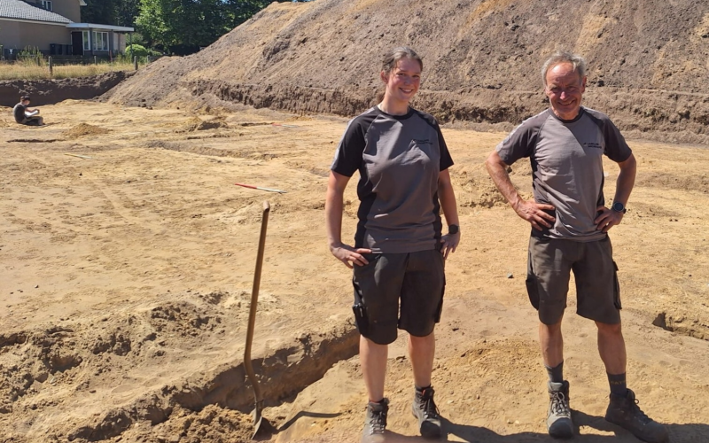 Enter Hambergeres de 2 archeologen