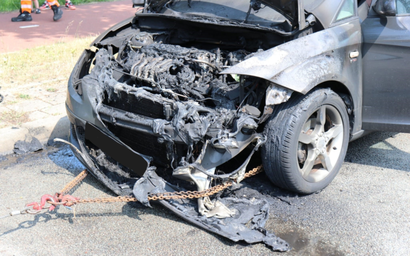 Foto brand auto amerikalaan hengelo news united