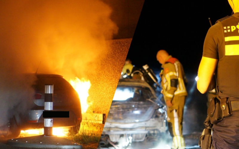 Twee autobranden Almelo