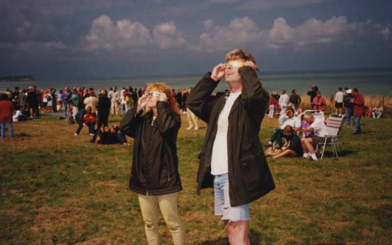 Zonsverduistering Frankrij 1999 foto Diana Diemel c