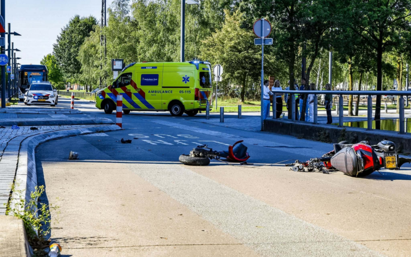 Ongeluk lonnekerspoorlaan roomweg enschede 20260906
