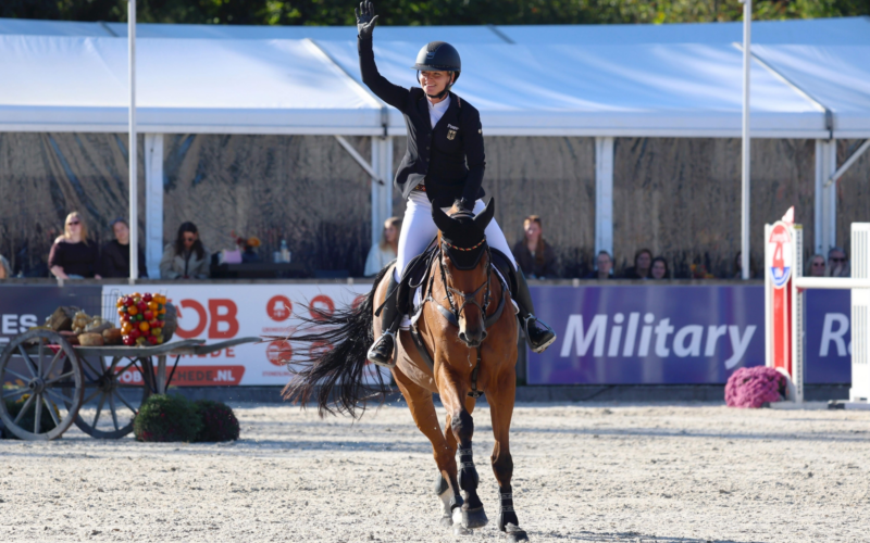 Julia Krajewski wint Military Boekelo voor derde keer en schrijft historie