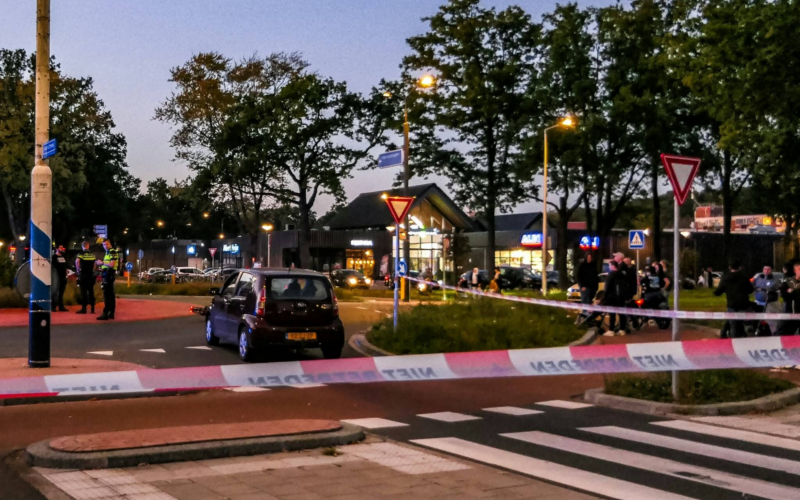 20261005 botsing rotonde enschede Knalhutteweg Broekheurne Ring en Zuid Esmarkerrondweg 01