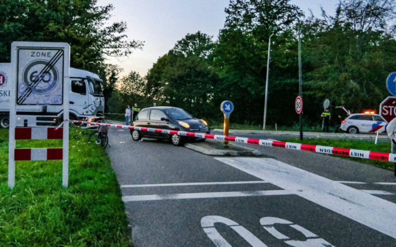Oostweg aanrijding fietser
