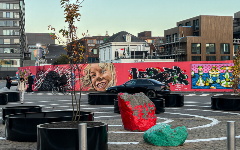 Stationsplein Enschede plantenbakken 02